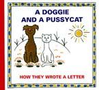 přebal knihy A Doggie and a&nbsp;Pussycat: How They Wrote a&nbsp;Letter